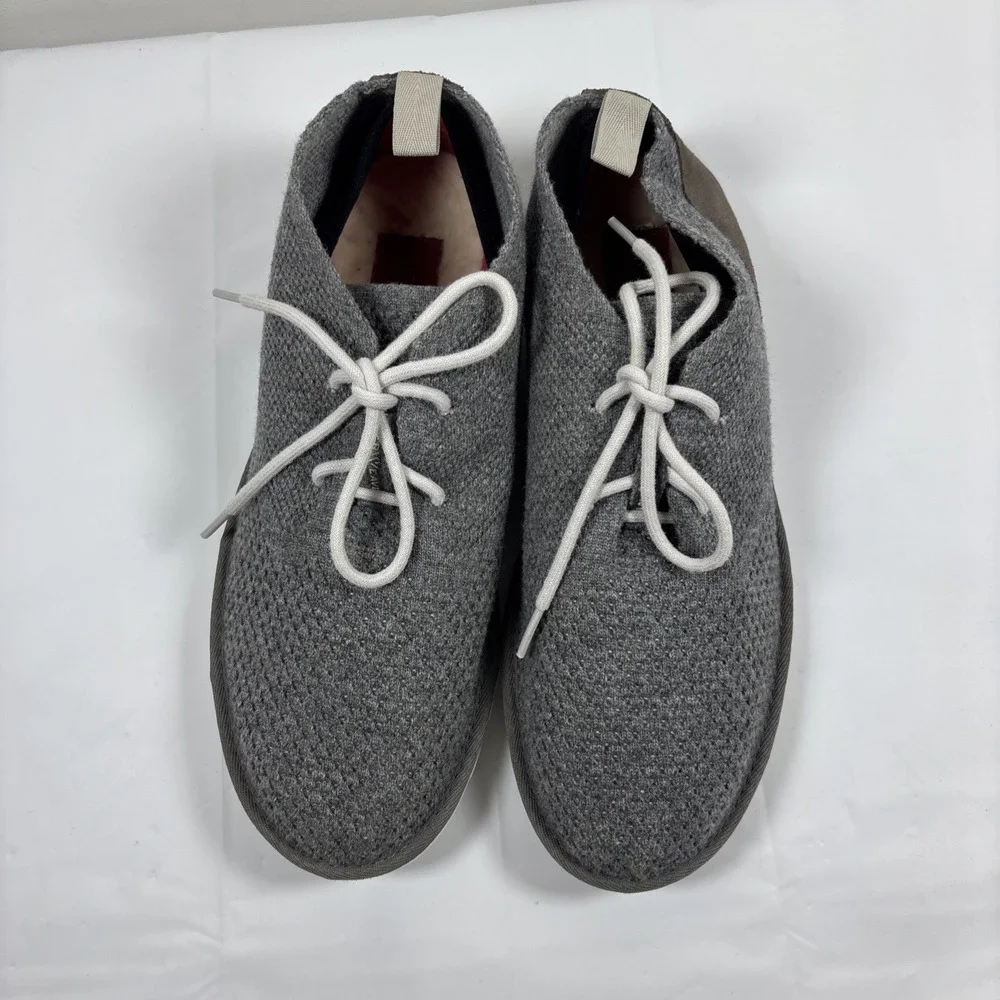 Ugg Mens Maksim Hyperweave Wool‎ 1018465 Charcoal Sz 10 Chukka Boot Shoe Comfort